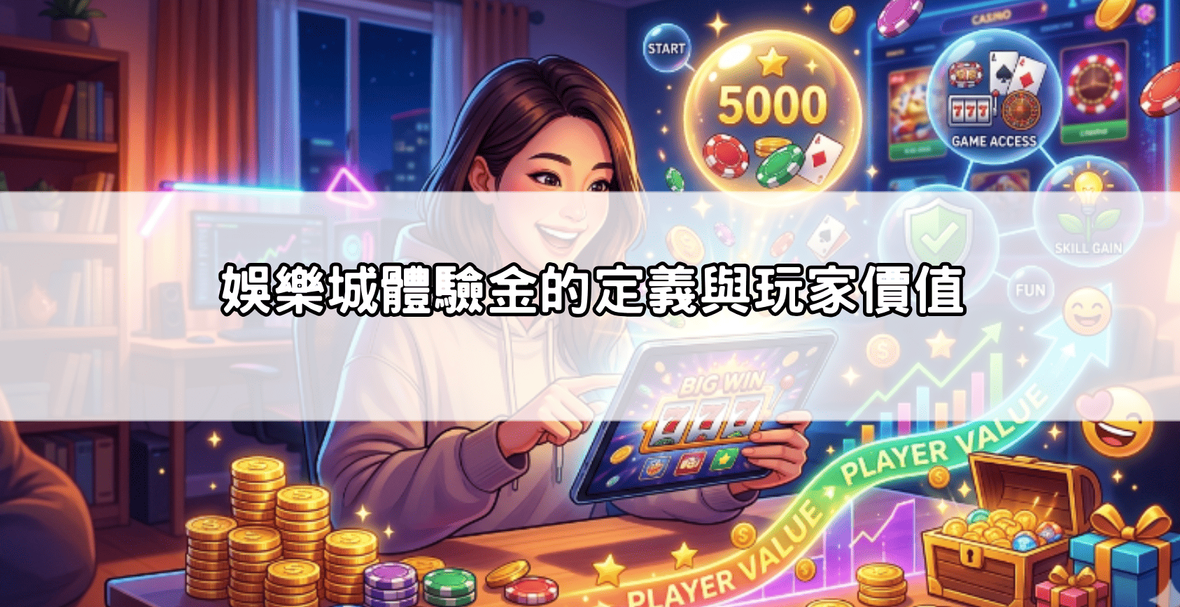 娛樂城體驗金的定義與玩家價值